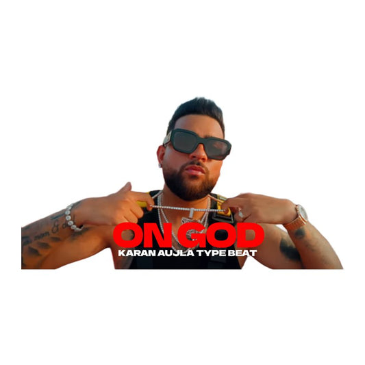 Karan Aujla On God Premium Vinyl Stickers