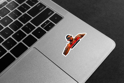 Karan Aujla On God Premium Vinyl Stickers