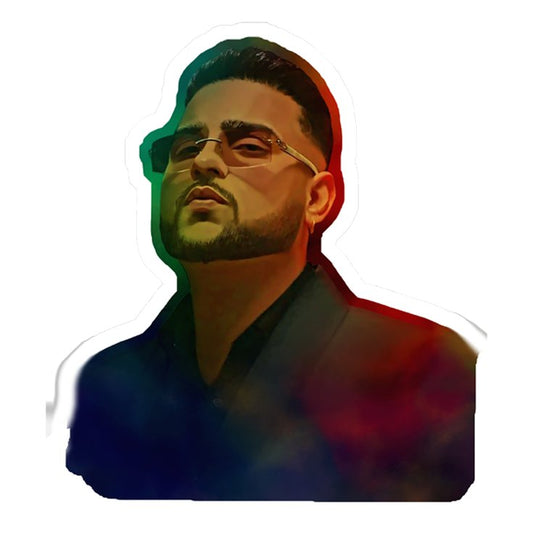 Karan Aujla Modren Looks Premium Vinyl Stickers