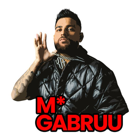 Karan Aujla MF Gabhru Premium Vinyl Stickers