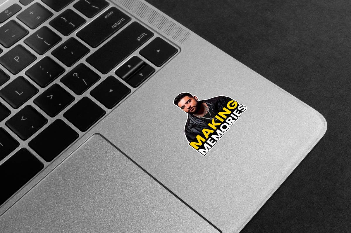 Karan Aujla Making Memories Premium Vinyl Stickers