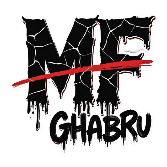 M F Ghabru Premium Vinyl Stickers