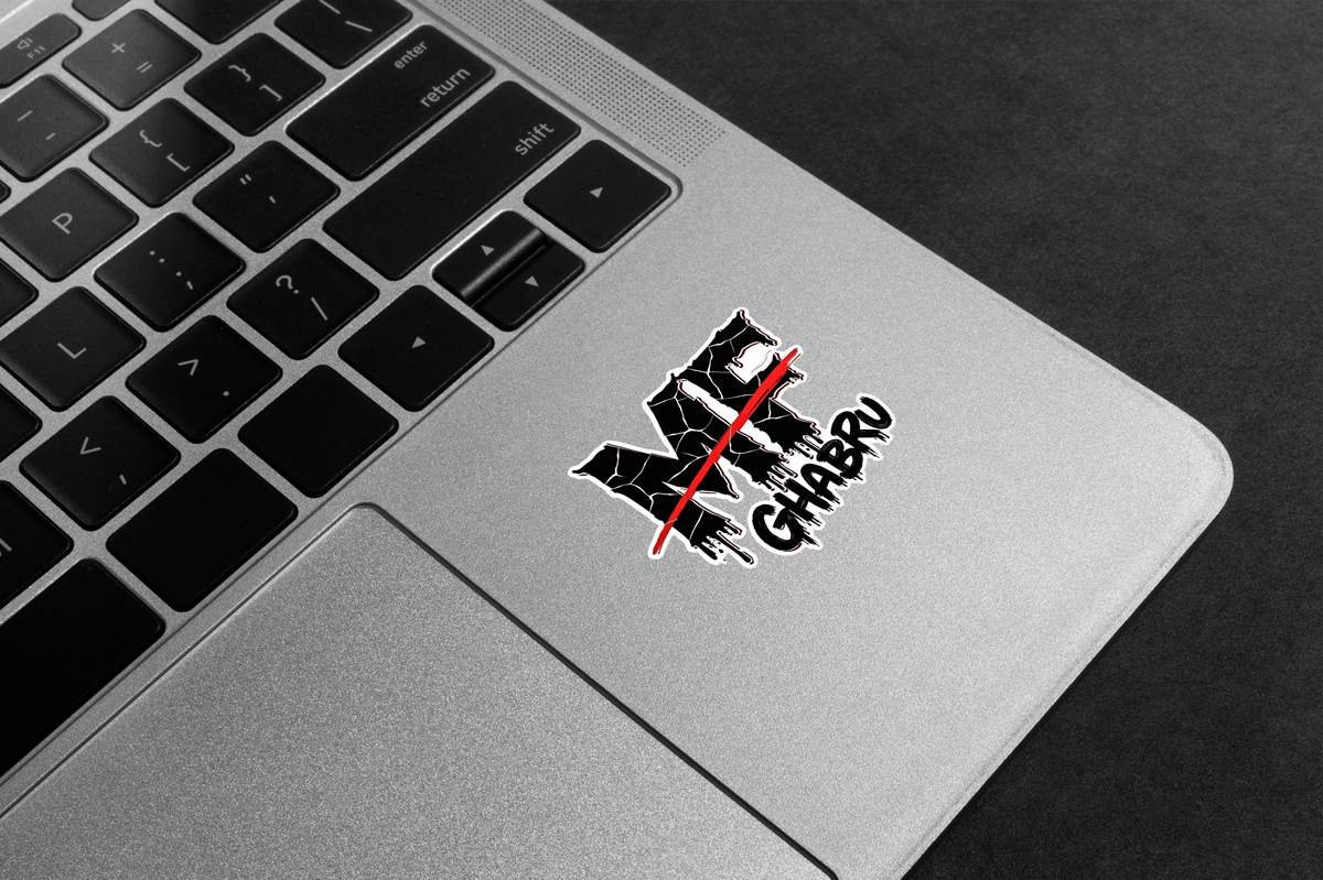 M F Ghabru Premium Vinyl Stickers