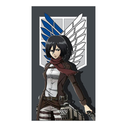 Mikasa Ackerman Aesthetic Premium Vinyl Stickers
