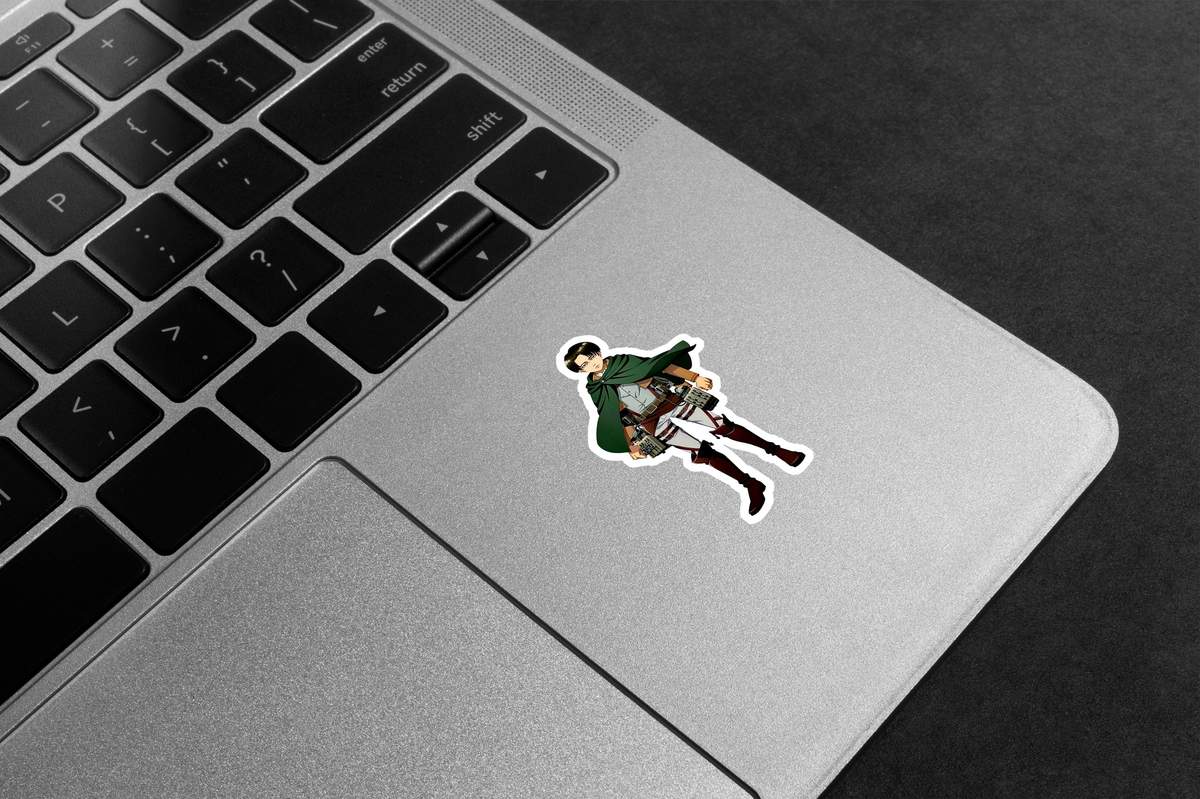Cool capt. Levi Premium Vinyl Stickers