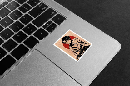 Levi Ackerman Painting style Premium Vinyl Stickers