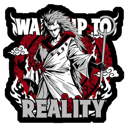Madara Uchiha Wake Up To Reality Premium Vinyl Stickers