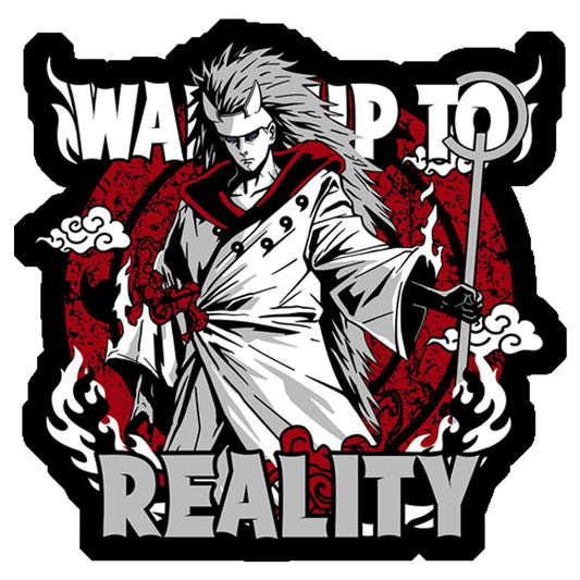 Madara Uchiha Wake Up To Reality Premium Vinyl Stickers