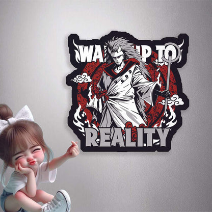 Madara Uchiha Wake Up To Reality Premium Vinyl Stickers