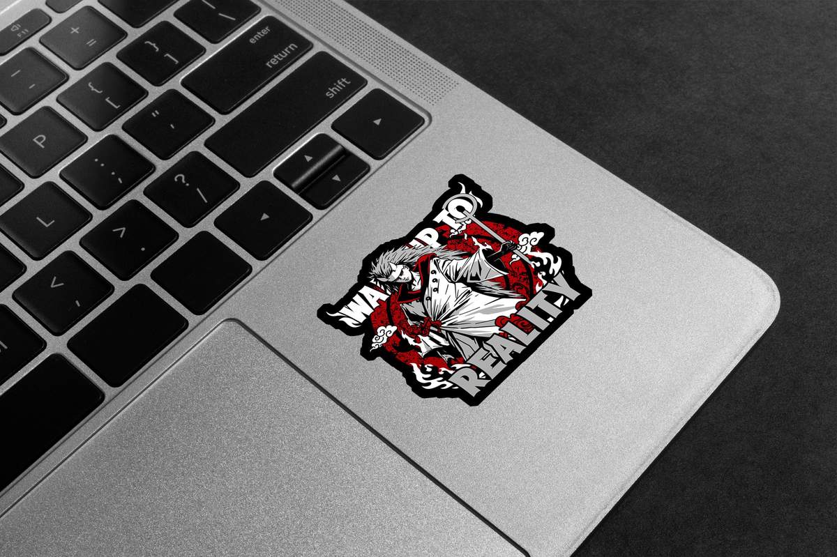 Madara Uchiha Wake Up To Reality Premium Vinyl Stickers