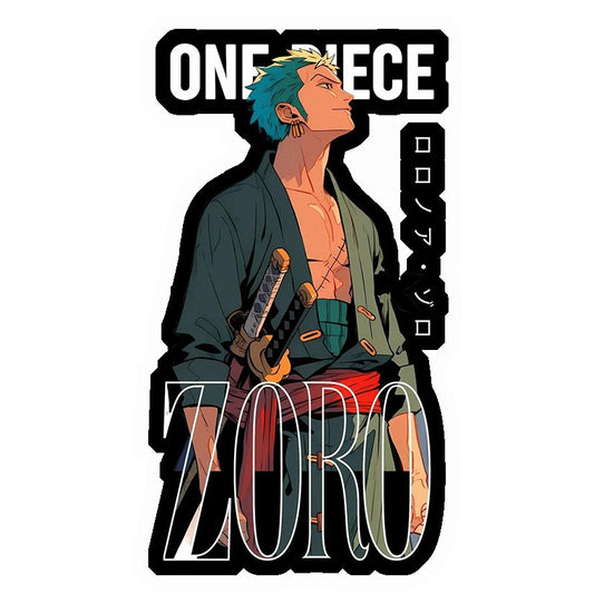 OnePiece Zoro (Silent) Premium Vinyl Stickers