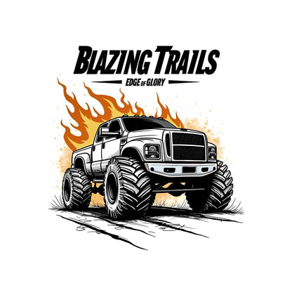 Racing Trails Car Bumper Sticker