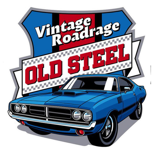 Old Steel  Bumper Sticker