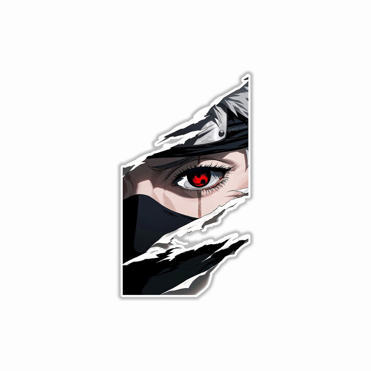 Kakashi Sharingan  Bumper Sticker
