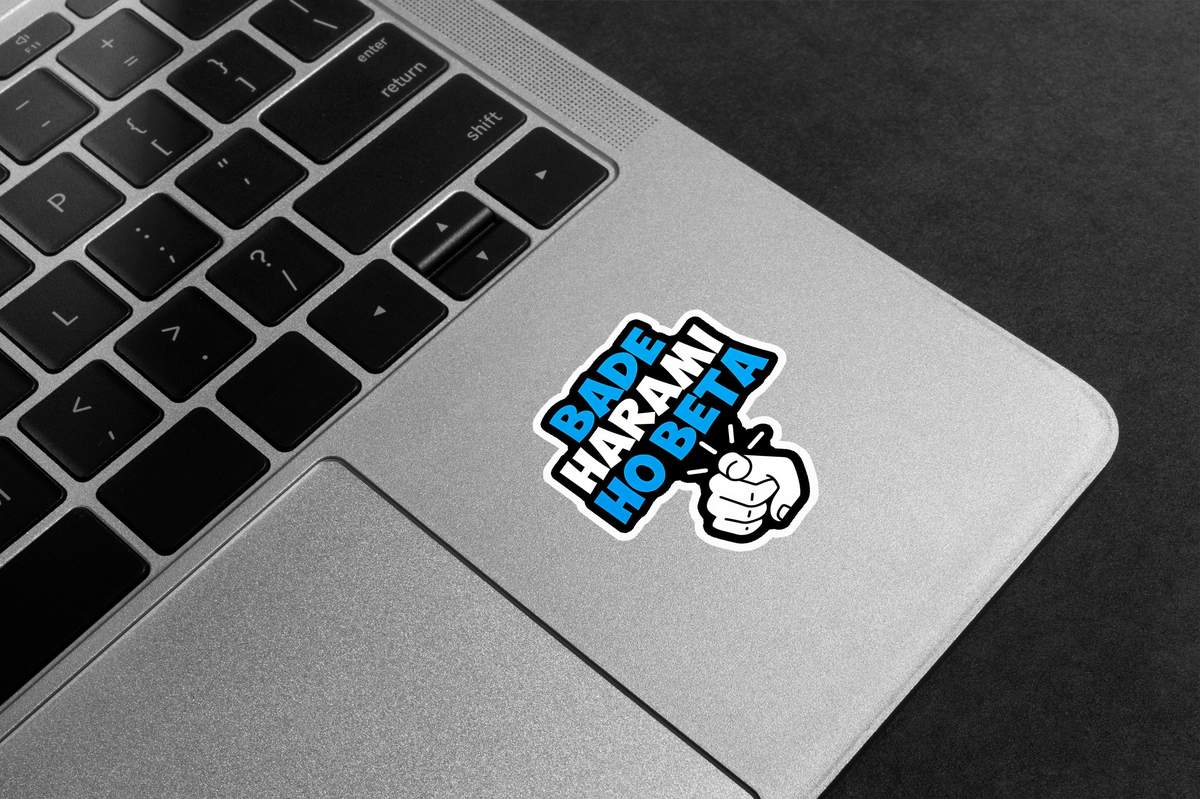 Bade Harami Ho Beta Premium Vinyl Stickers