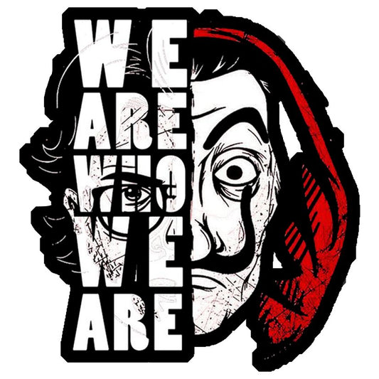 Money Heist Identity Premium Vinyl Stickers