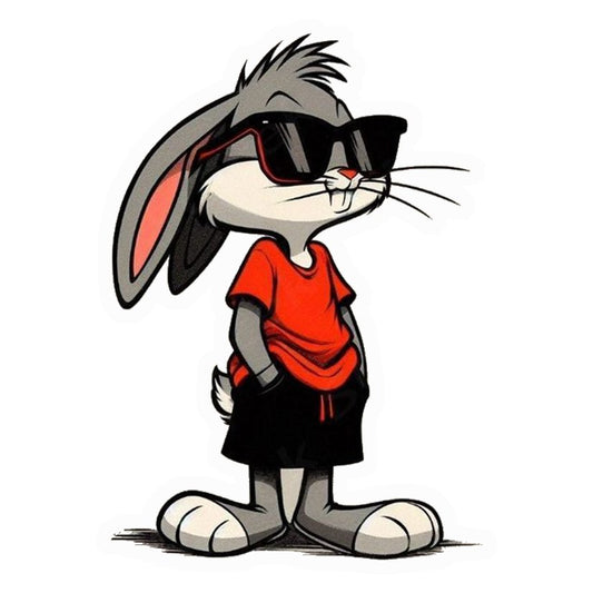 Bugs Bunny Cool Shades Premium Vinyl Stickers