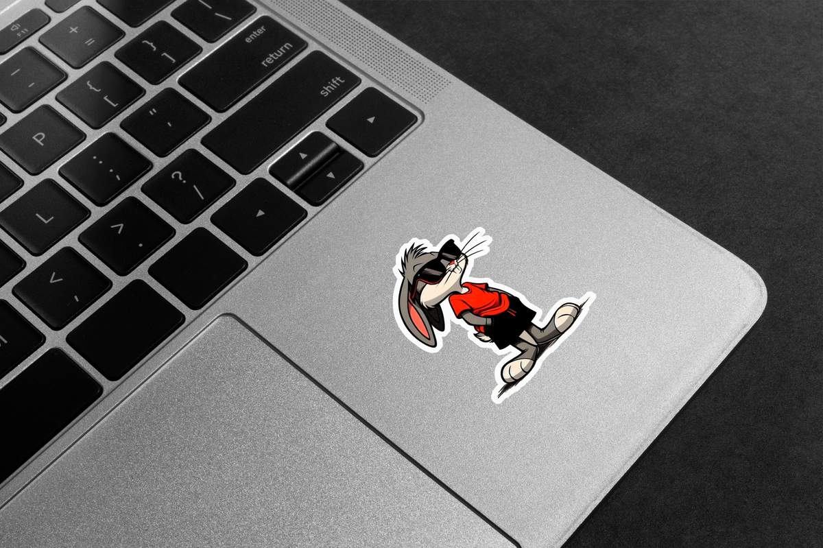 Bugs Bunny Cool Shades Premium Vinyl Stickers
