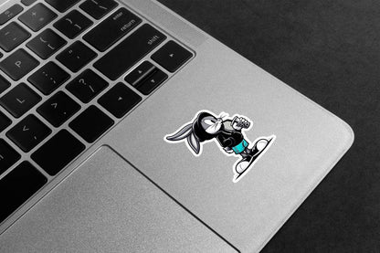 Bugs Bunny Bubble Tea Premium Vinyl Stickers