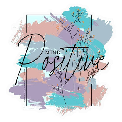 Positive Mind Art Premium Vinyl Stickers