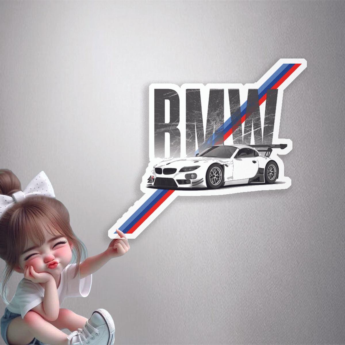 BMW Z4 GT3 Race Premium Vinyl Stickers