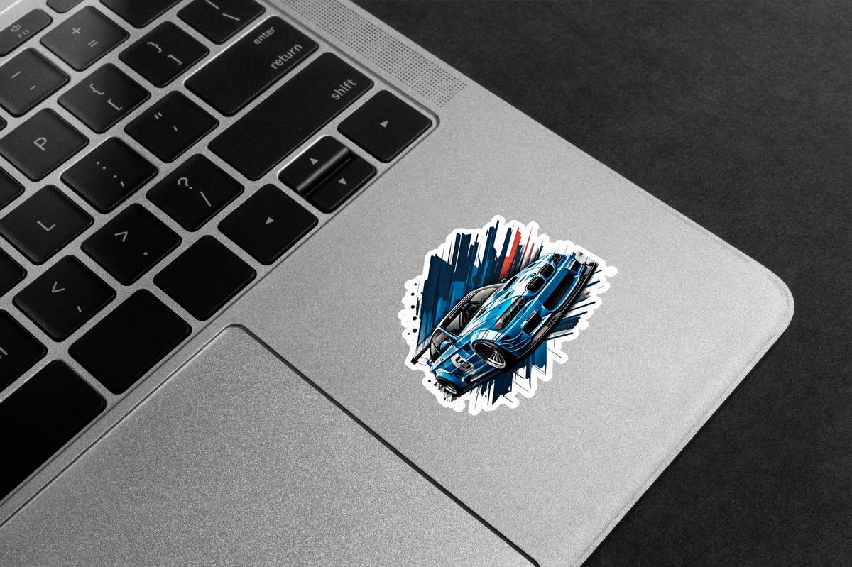 BMW M3 Race Art Premium Vinyl Stickers