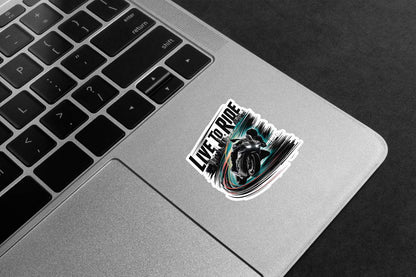 Live To Ride City Premium Vinyl Stickers