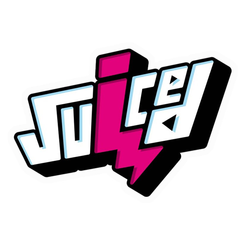 Juiced Power Bolt Premium Vinyl Stickers