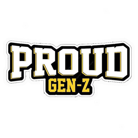 Proud Gen-Z Premium Vinyl Stickers