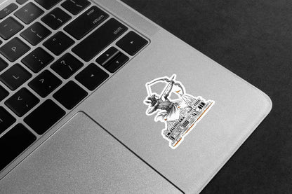 Lord Ram Temple Premium Vinyl Stickers