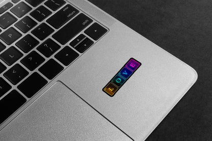 Periodic Table Love Premium Vinyl Stickers