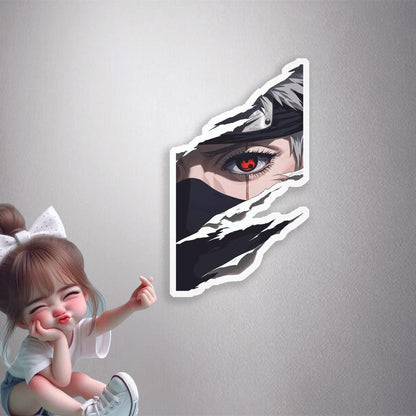 Kakashi Sharingan Eye Premium Vinyl Stickers