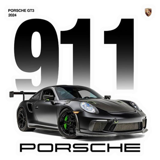 Porsche 911 GT3 Premium Vinyl Stickers