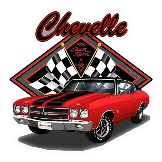 1970 Chevelle SS Premium Vinyl Stickers