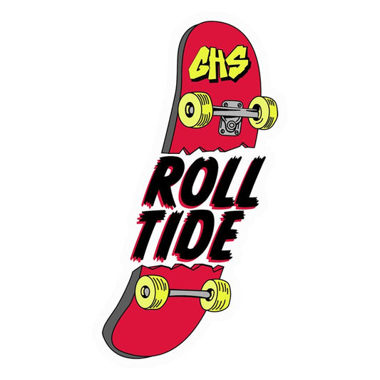 Roll Tide Skateboard Premium Vinyl Stickers
