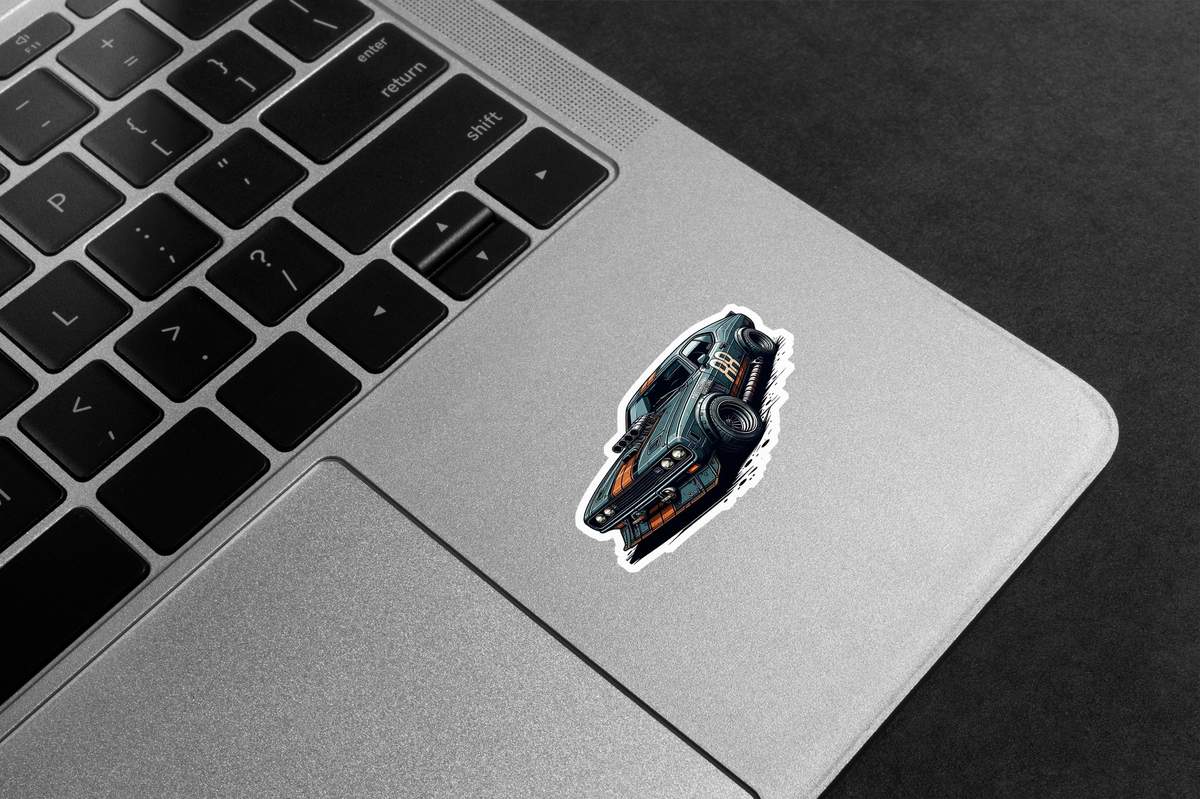 Mad Max Muscle Car Premium Vinyl Stickers