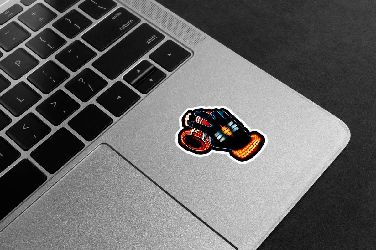 Shiva Damaru Hand Premium Vinyl Stickers