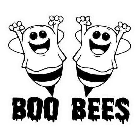 Boo Bees Funny Ghosts Premium Vinyl Stickers