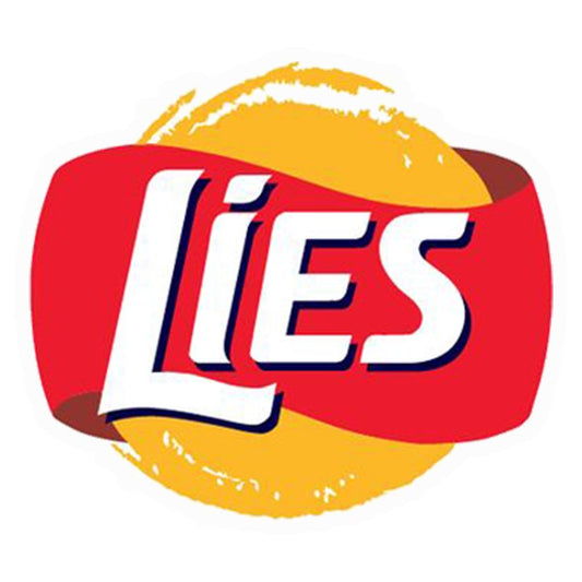 Lies Chips Parody Premium Vinyl Stickers