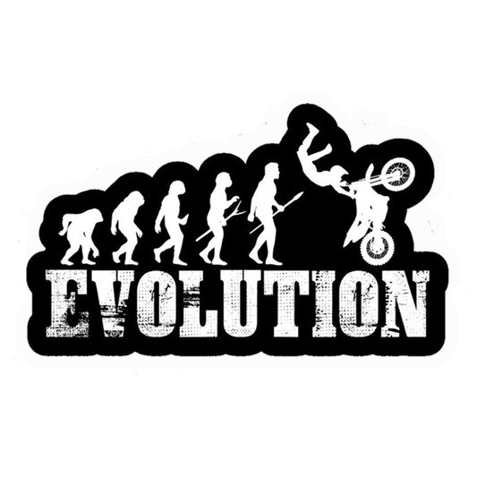 Motocross Evolution Premium Vinyl Stickers