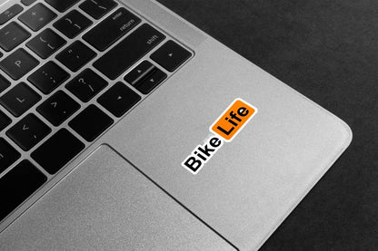 Bike Life Logo Premium Vinyl Stickers