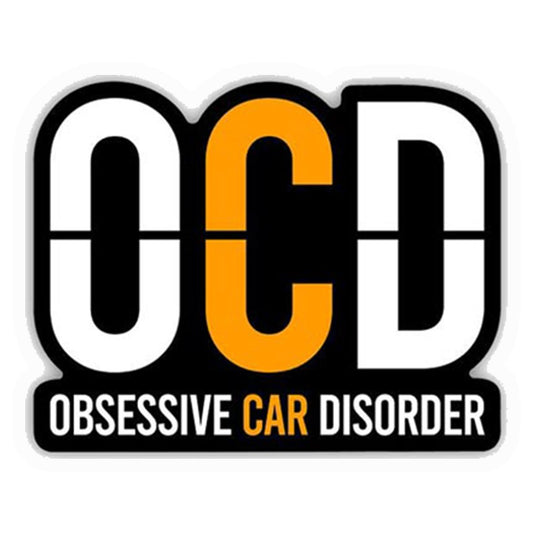 OCD Obsessive Car Disorder Premium Vinyl Stickers