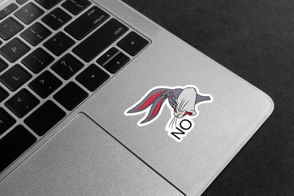Bugs Bunny No Premium Vinyl Stickers