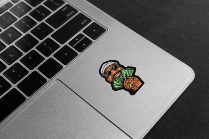 Money Mouth Bling Premium Vinyl Stickers