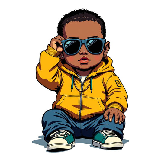 Baby Cool Shades Premium Vinyl Stickers