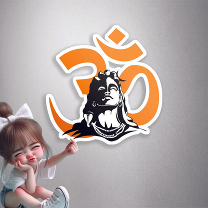 Shiva Om Divine Premium Vinyl Stickers