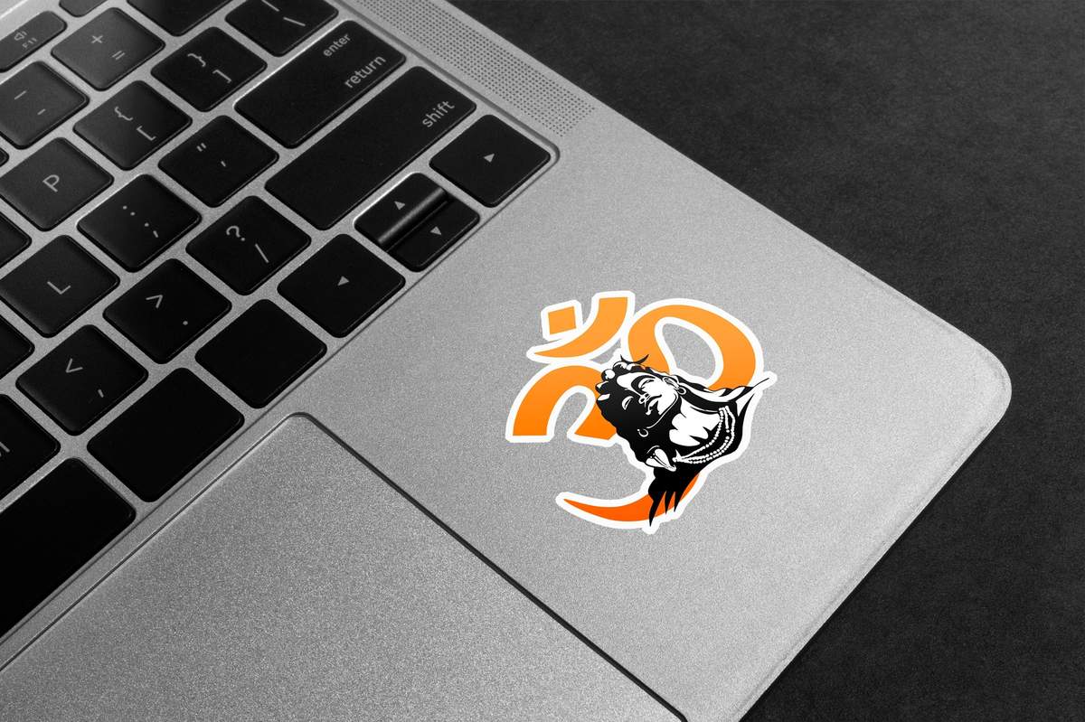 Shiva Om Divine Premium Vinyl Stickers