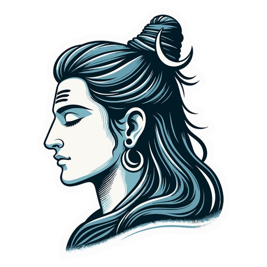 Lord Shiva Serenity Premium Vinyl Stickers
