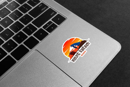 Mount Kailash Sunset Premium Vinyl Stickers