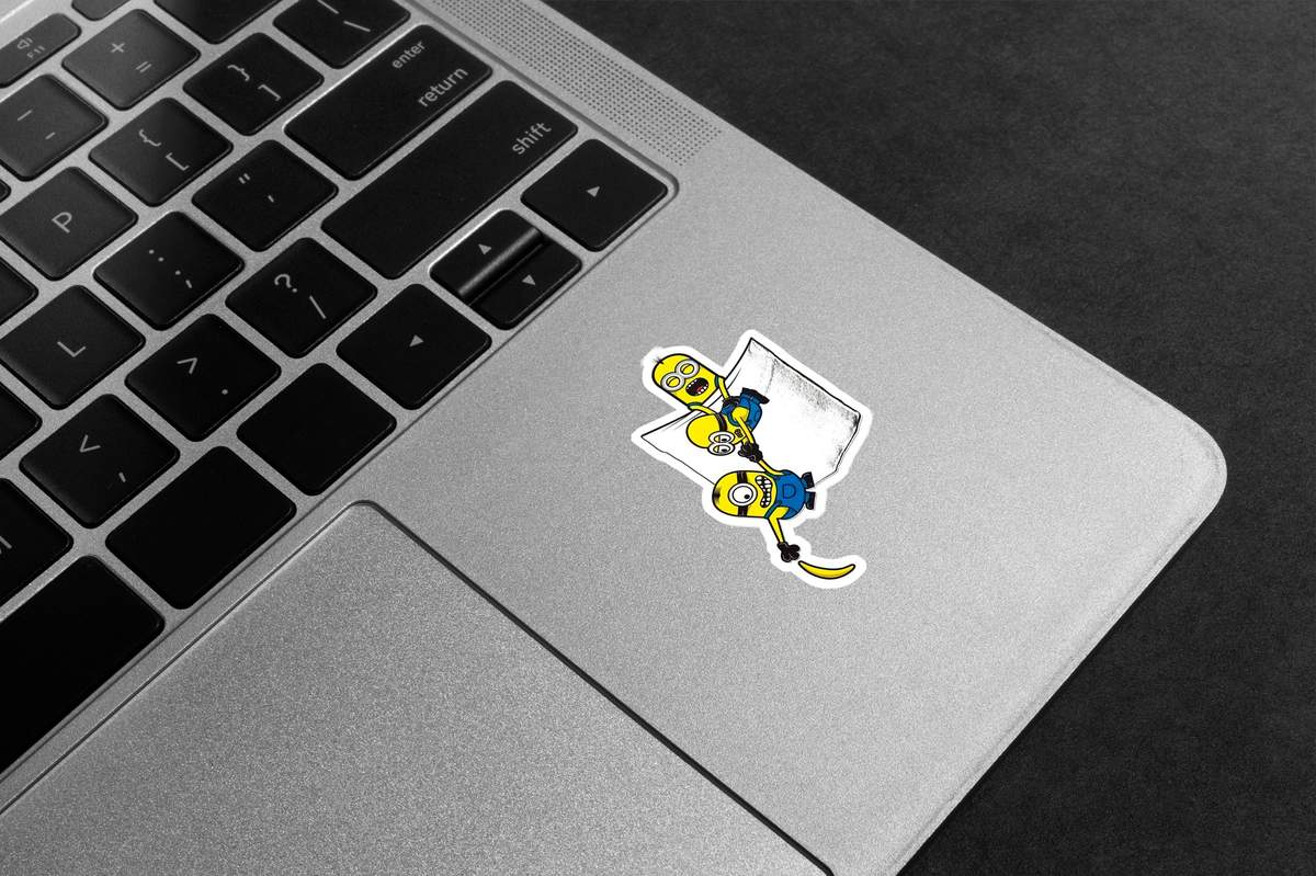 Minions Banana Heist Premium Vinyl Stickers